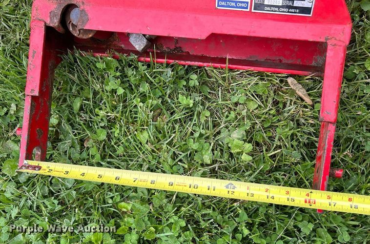 image for item EK8043 Steiner Turf BD260 municipal tractor snow plow