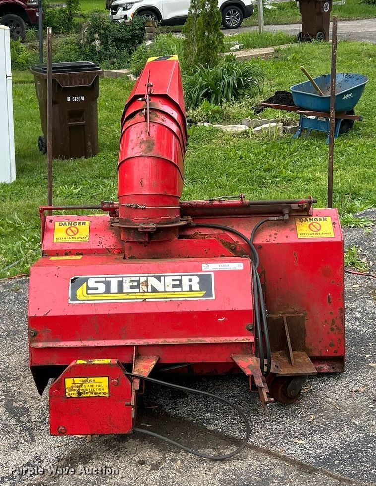 image for item EK8044 Steiner Turf SB348 municipal tractor snow blower