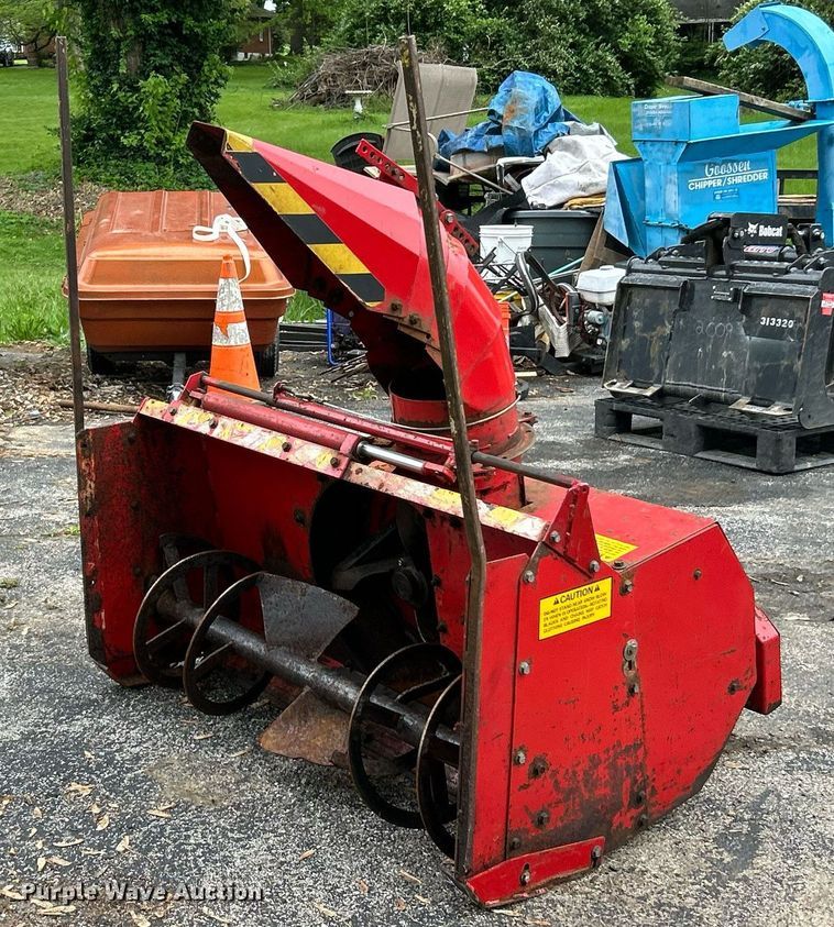 image for item EK8044 Steiner Turf SB348 municipal tractor snow blower