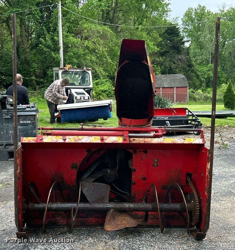 image for item EK8044 Steiner Turf SB348 municipal tractor snow blower