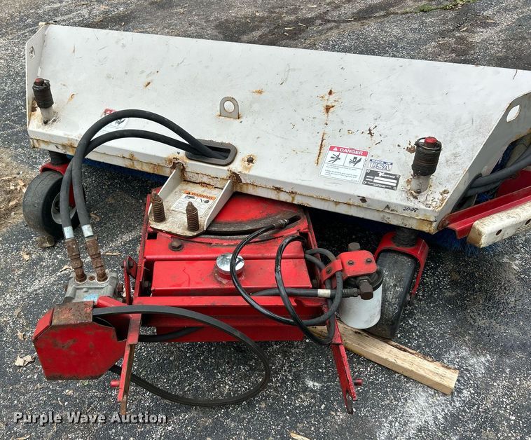 image for item EK8045 Ventrac HB580 municipal tractor sweeper