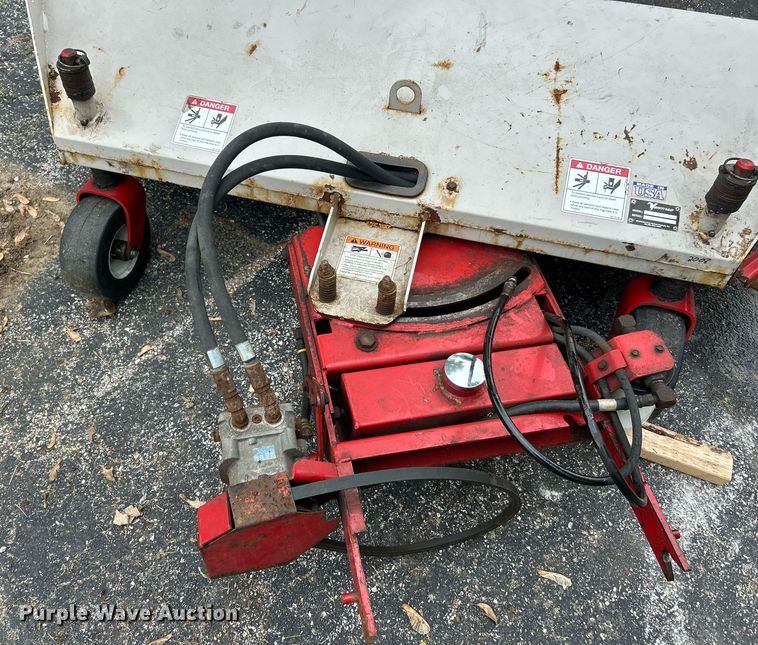 image for item EK8045 Ventrac HB580 municipal tractor sweeper