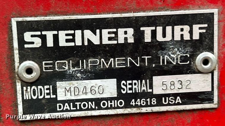 image for item EK8046 Steiner MD460 municipal tractor rotary mower