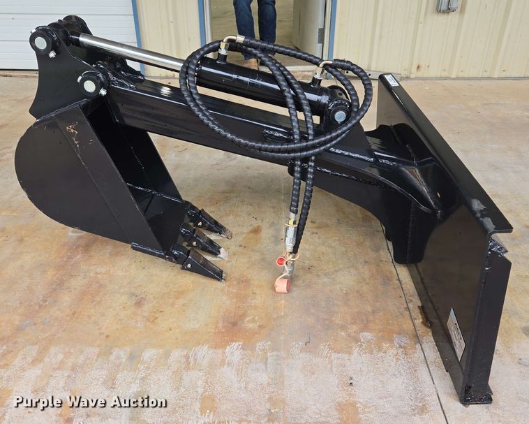 image for item EL2060 2024 AGT SSHBCK skid steer backhoe