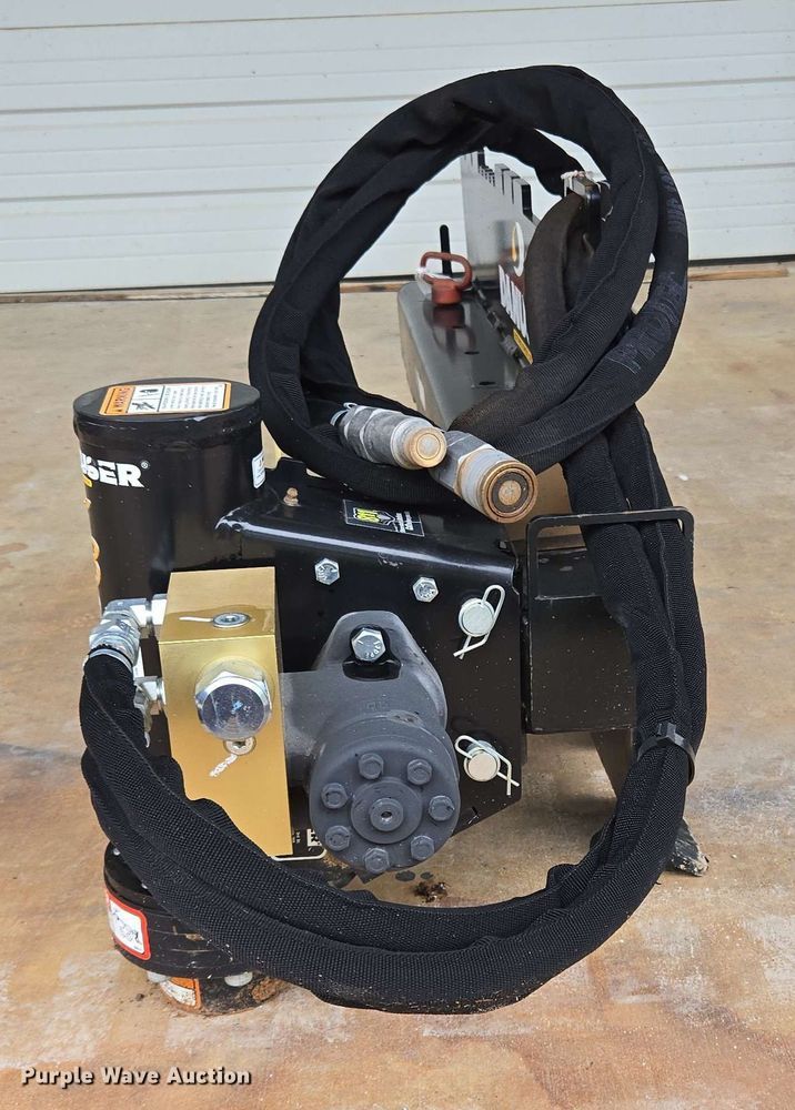 image for item EL2061 Danuser T3 skid steer post driver