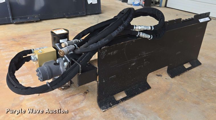 image for item EL2061 Danuser T3 skid steer post driver