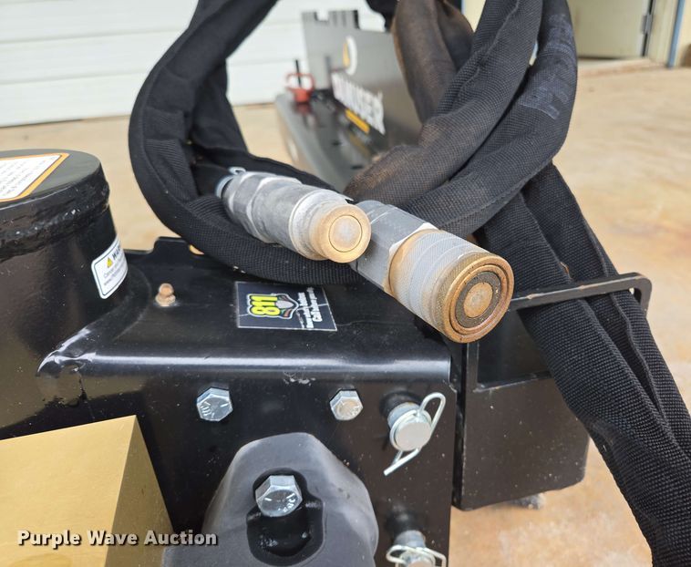 image for item EL2061 Danuser T3 skid steer post driver