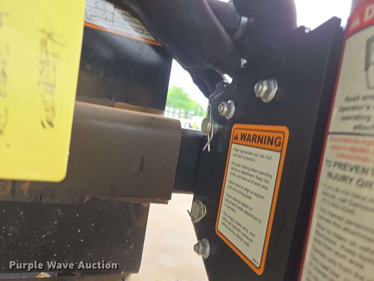 image for item EL2061 Danuser T3 skid steer post driver