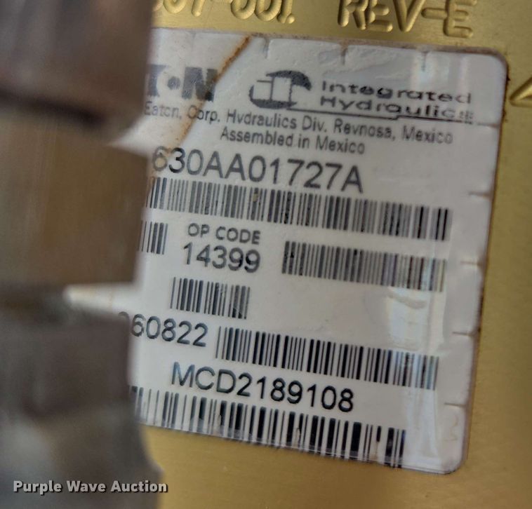 image for item EL2061 Danuser T3 skid steer post driver