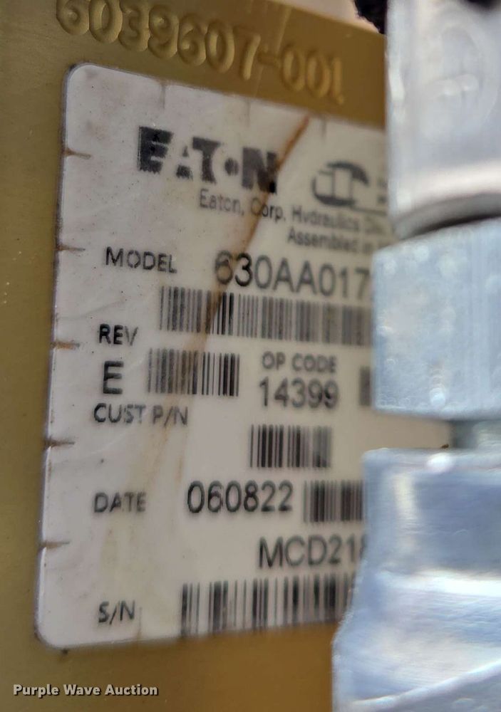 image for item EL2061 Danuser T3 skid steer post driver