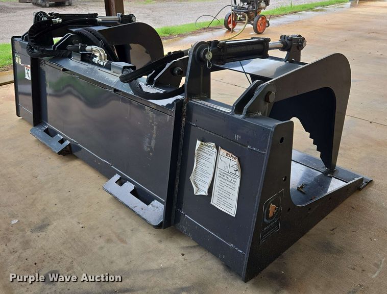 image for item EL2062 2023 Wolverine GB-11-72W skid steer grapple bucket