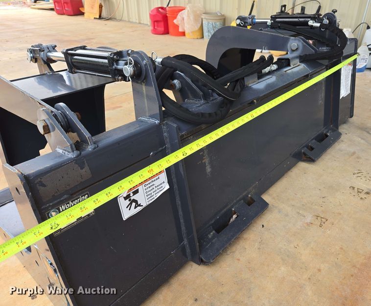image for item EL2062 2023 Wolverine GB-11-72W skid steer grapple bucket