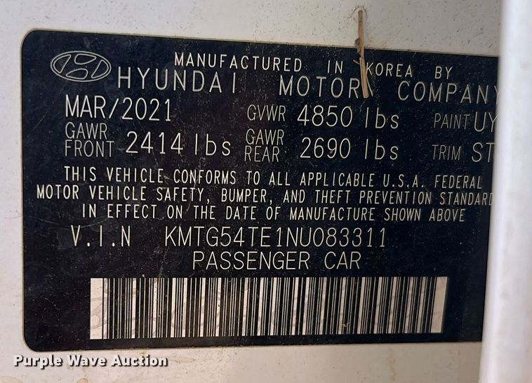 image for item EL2073 2022 Genesis G70 