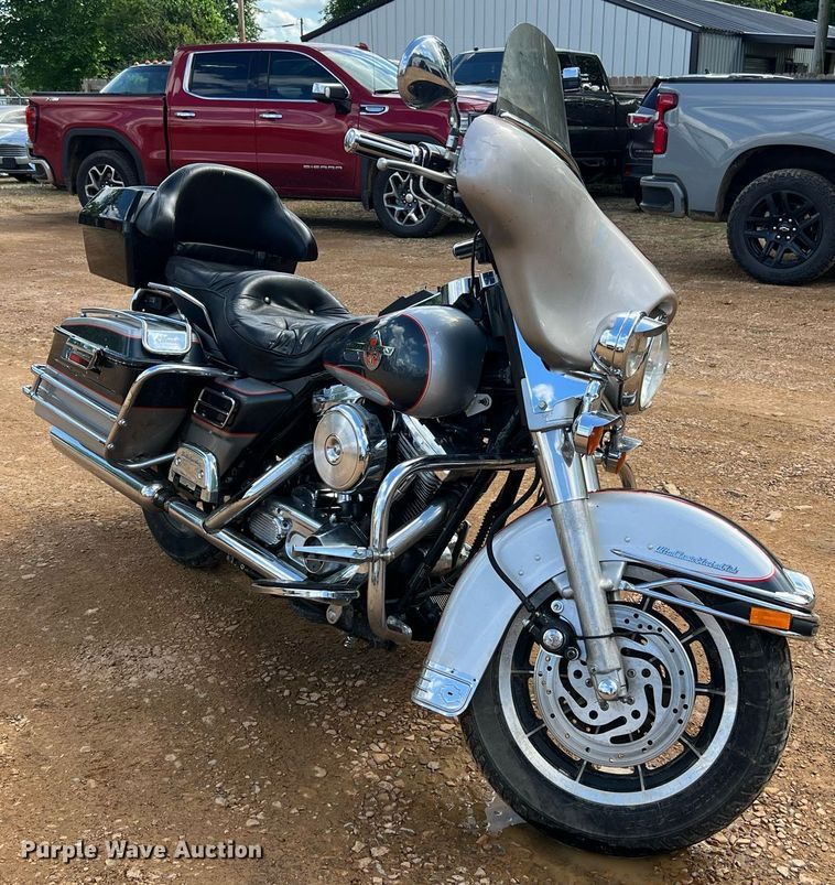 image for item EL2075 1993 Harley Davidson FLHTCU motorcycle