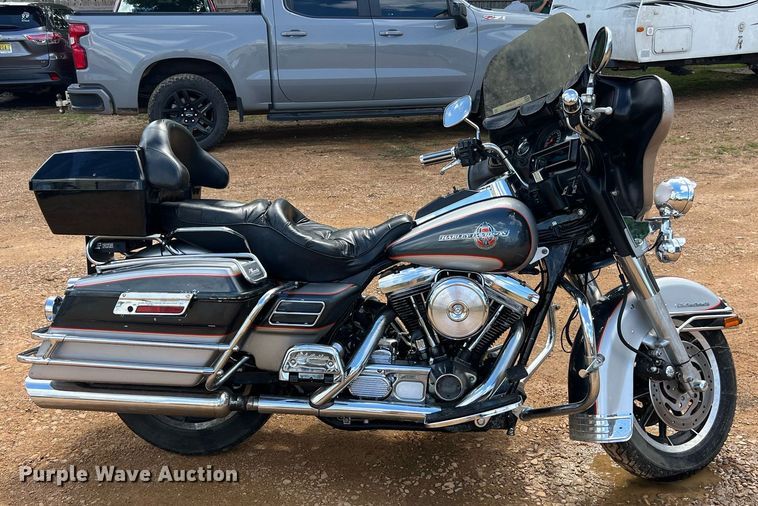 image for item EL2075 1993 Harley Davidson FLHTCU motorcycle