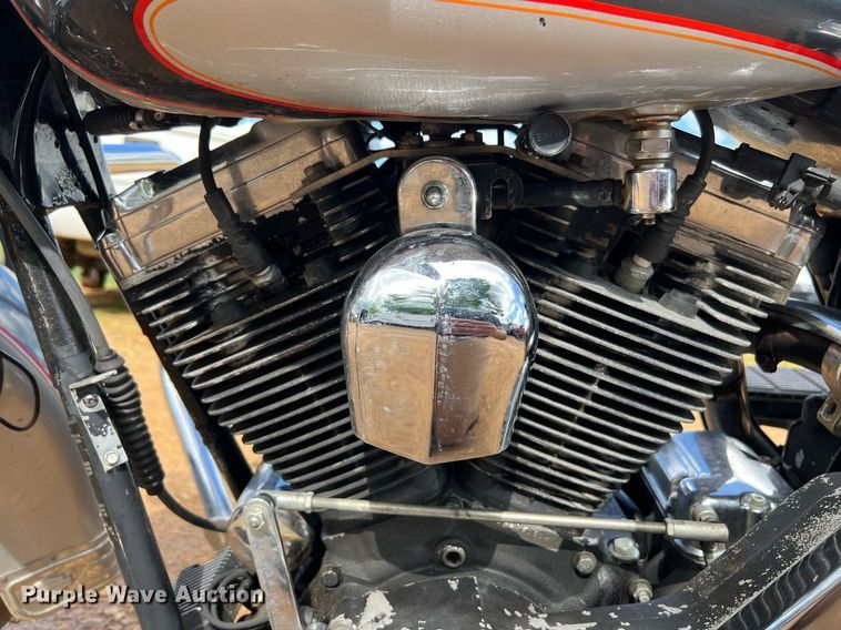 image for item EL2075 1993 Harley Davidson FLHTCU motorcycle