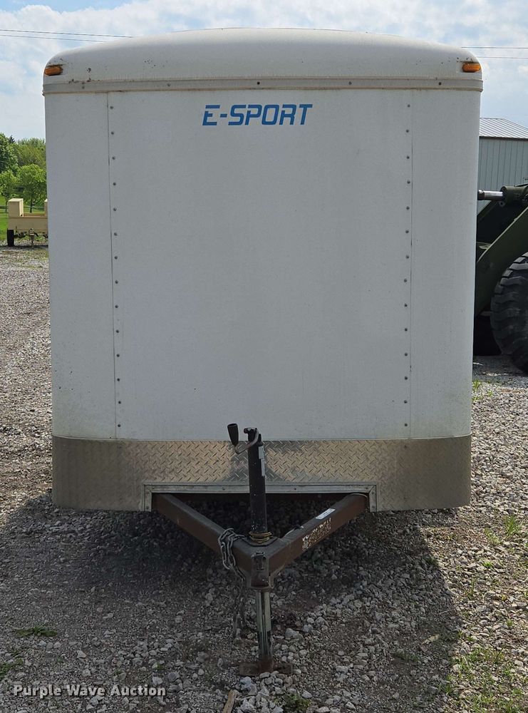 image for item EM7280 2005 DooLittle enclosed cargo trailer