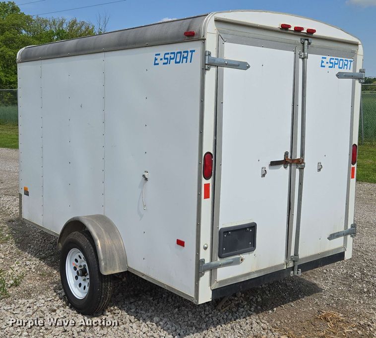 image for item EM7280 2005 DooLittle enclosed cargo trailer