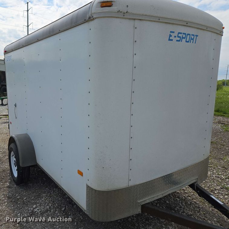 image for item EM7280 2005 DooLittle enclosed cargo trailer