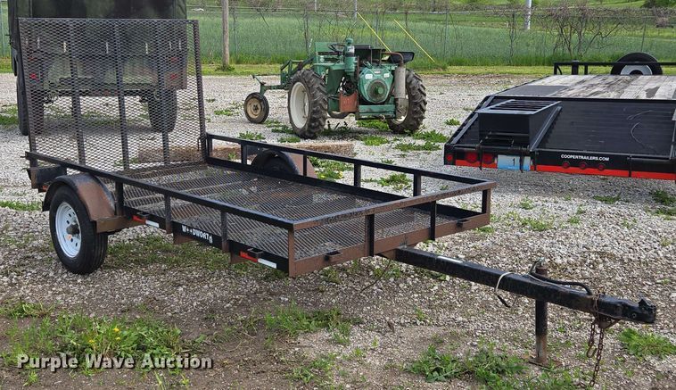 image for item EM7281 2006 Woodworth utility trailer