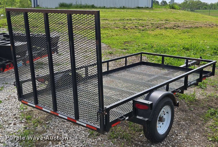 image for item EM7281 2006 Woodworth utility trailer