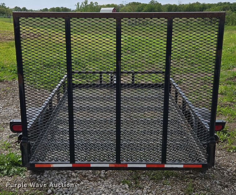 image for item EM7281 2006 Woodworth utility trailer