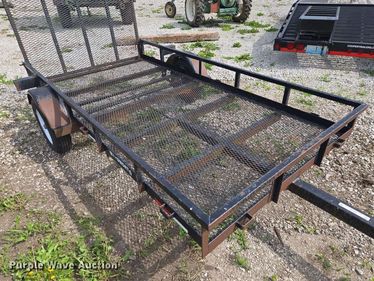 image for item EM7281 2006 Woodworth utility trailer