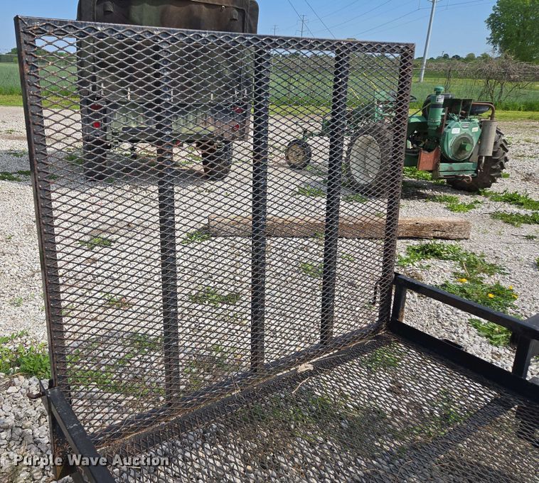 image for item EM7281 2006 Woodworth utility trailer