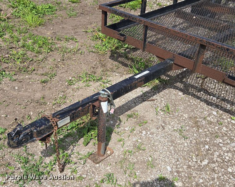 image for item EM7281 2006 Woodworth utility trailer