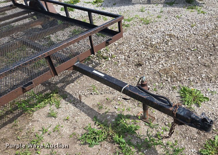 image for item EM7281 2006 Woodworth utility trailer