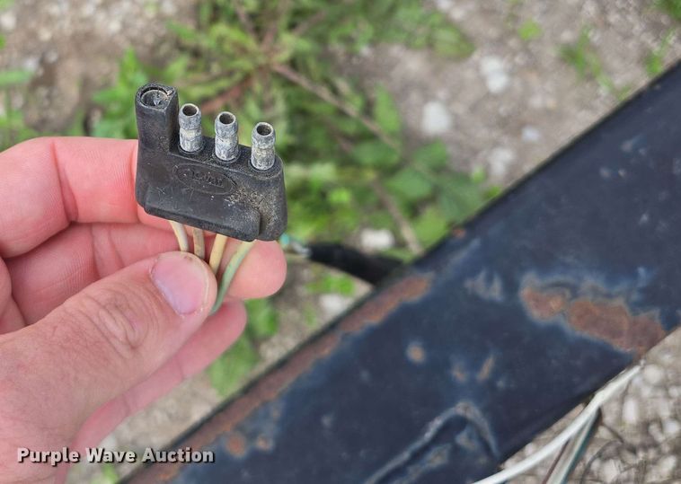 image for item EM7281 2006 Woodworth utility trailer