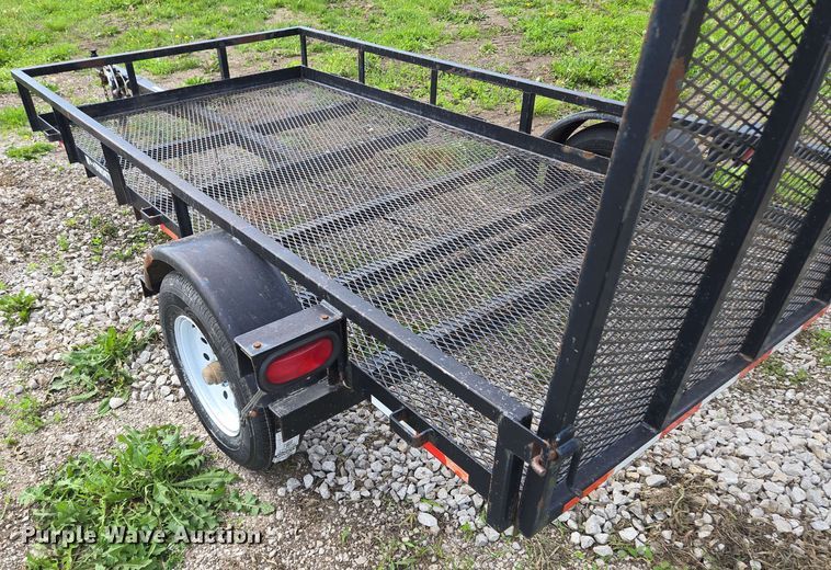 image for item EM7281 2006 Woodworth utility trailer