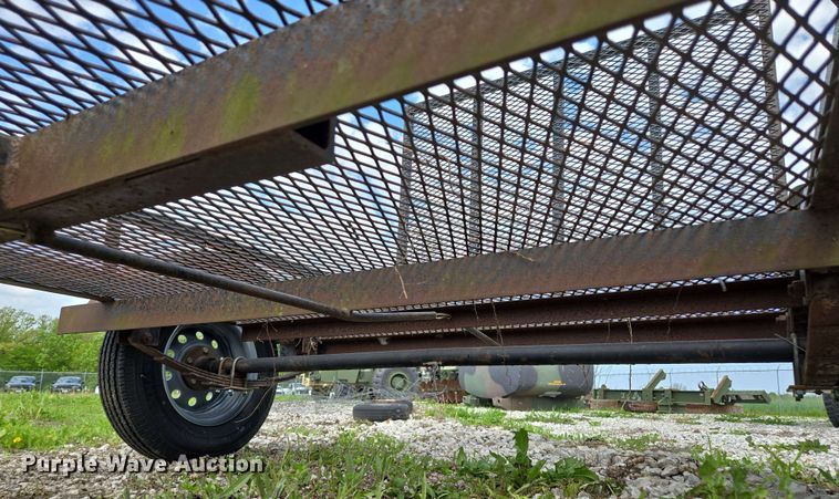 image for item EM7281 2006 Woodworth utility trailer