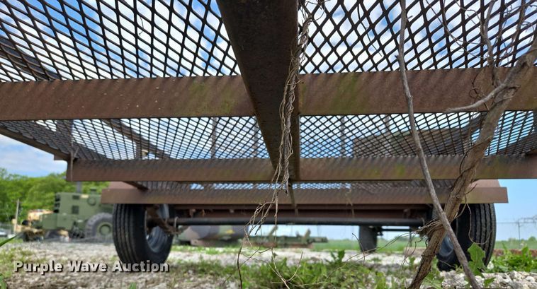 image for item EM7281 2006 Woodworth utility trailer