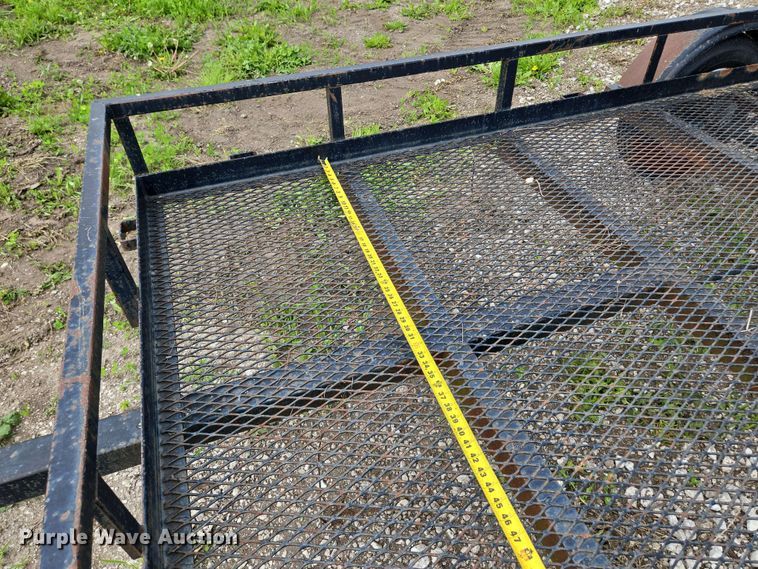 image for item EM7281 2006 Woodworth utility trailer