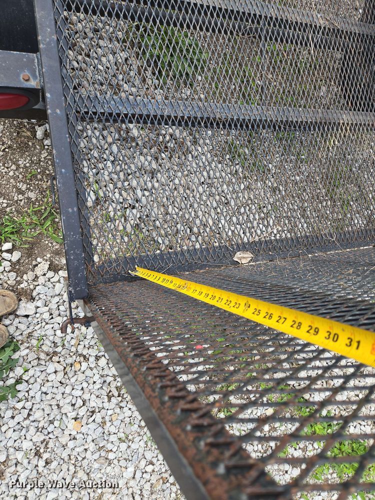 image for item EM7281 2006 Woodworth utility trailer