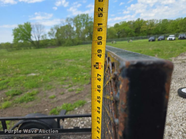 image for item EM7281 2006 Woodworth utility trailer