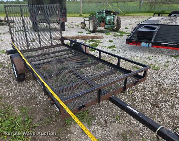 image for item EM7281 2006 Woodworth utility trailer