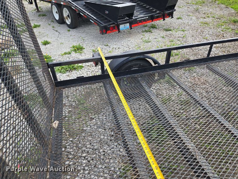 image for item EM7281 2006 Woodworth utility trailer