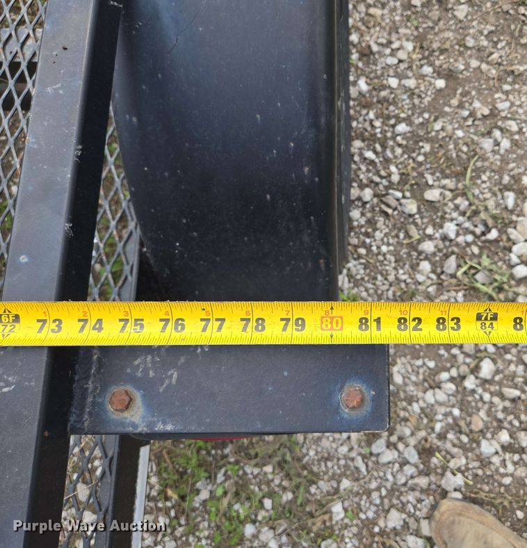 image for item EM7281 2006 Woodworth utility trailer