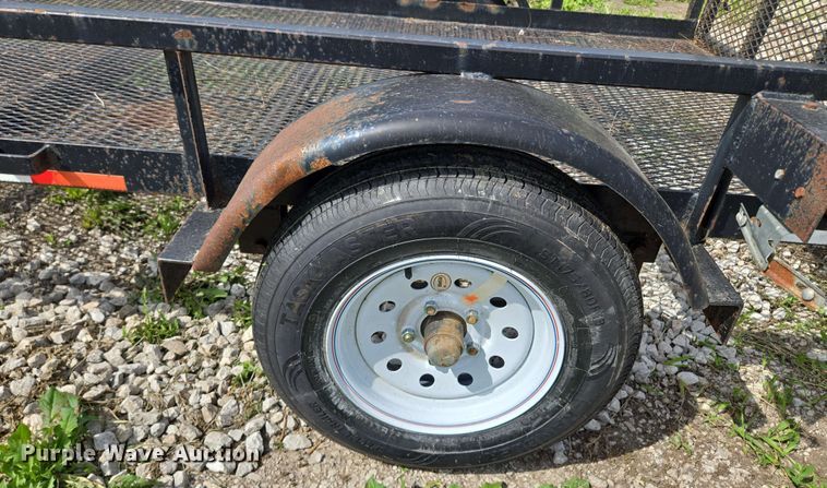 image for item EM7281 2006 Woodworth utility trailer