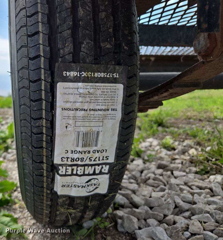 image for item EM7281 2006 Woodworth utility trailer