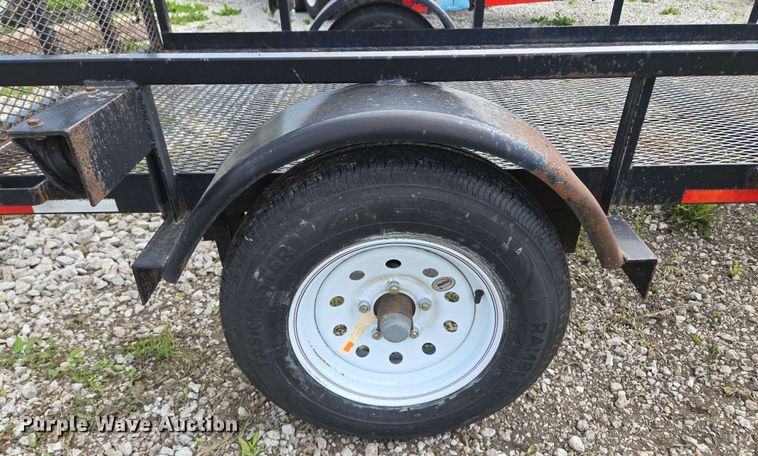 image for item EM7281 2006 Woodworth utility trailer