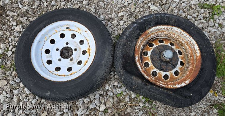 image for item EM7281 2006 Woodworth utility trailer