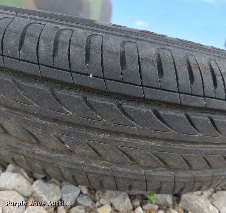 image for item EM7281 2006 Woodworth utility trailer