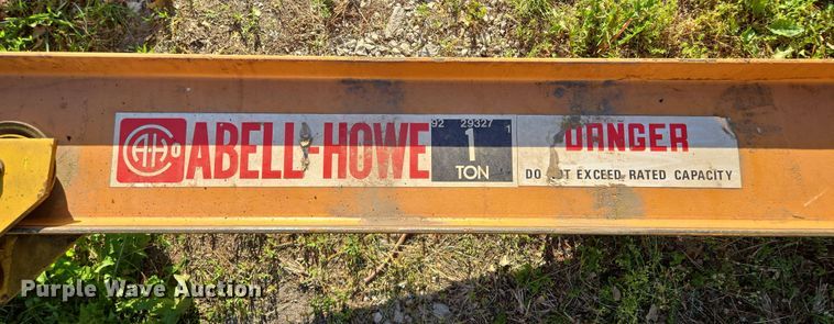 image for item EM7286 Abell-Howe 92 29327 jib crane