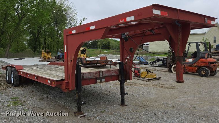 image for item EN3686 2011 Shop built equipment trailer