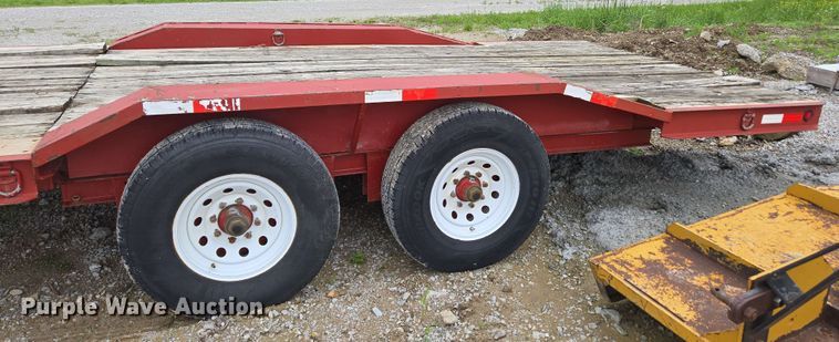image for item EN3686 2011 Shop built equipment trailer