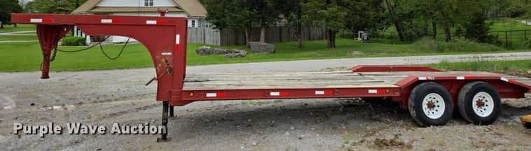 image for item EN3686 2011 Shop built equipment trailer
