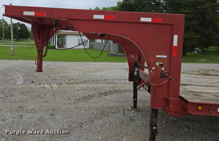 image for item EN3686 2011 Shop built equipment trailer